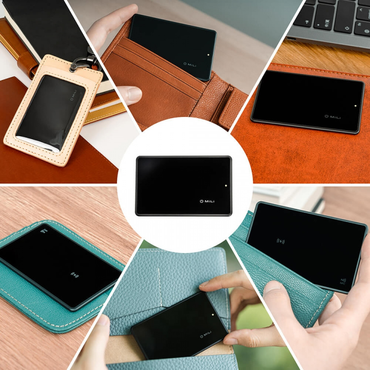 Elago MICARD Anti-Loss Kort för Plånboken Svart Elago MICARD Anti-Loss Kort för Plånboken Svart