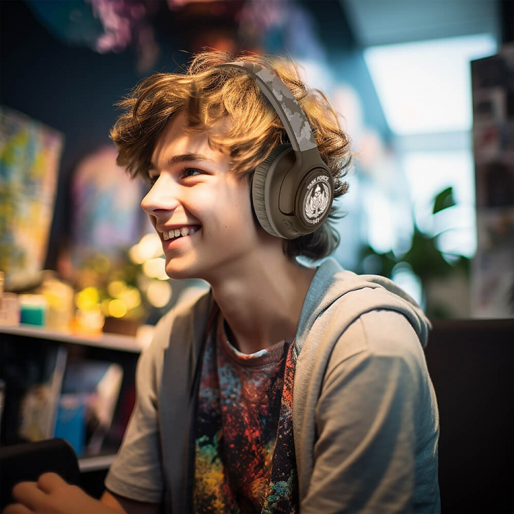 CALL OF DUTY Hörlur Over-Ear Trådlös Led Camo COD