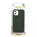 Onsala Mobilskal med Silikonkänsla Olive Green - iPhone 12/12 Pro