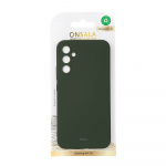 Onsala Mobilskal med Silikonkänsla Olive Green - Samsung A35 5G