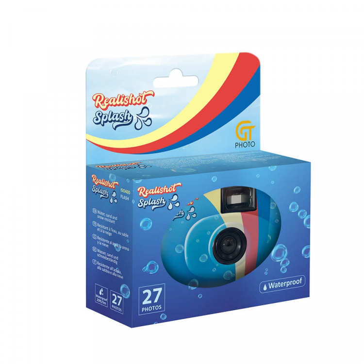 GT COMPANY Vattentät Engångskamera 27 Exponeringar ISO 400 GT COMPANY Vattentät Engångskamera 27 Exponeringar ISO 400
