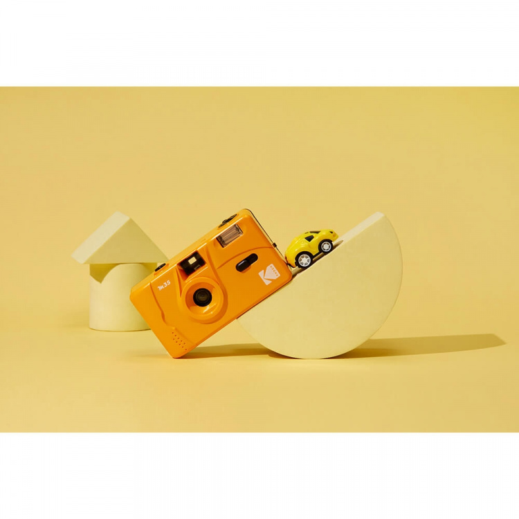 Kodak Analog Kamera M35 Gul Kodak Analog Kamera M35 Gul