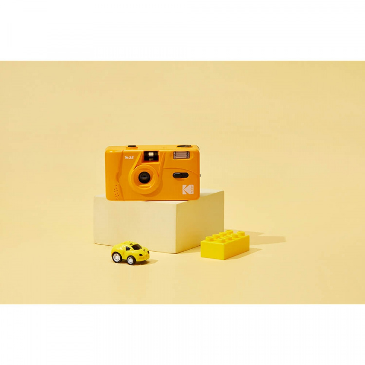 Kodak Analog Kamera M35 Gul Kodak Analog Kamera M35 Gul