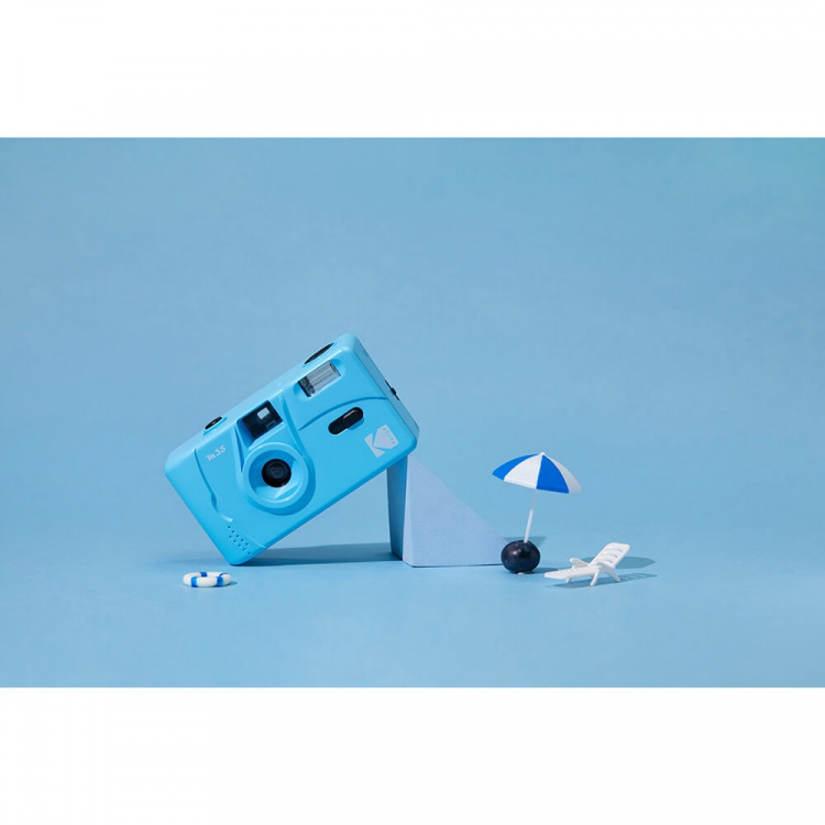 Kodak Analog Kamera M35 Blå Kodak Analog Kamera M35 Blå