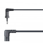 Hama Strömkabel Eurokontakt Vinklad Svart 3,0m Hama Strömkabel Eurokontakt Vinklad Svart 3,0m