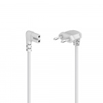 Hama Strömkabel Eurokontakt Vinklad Vit 5,0m Hama Strömkabel Eurokontakt Vinklad Vit 5,0m