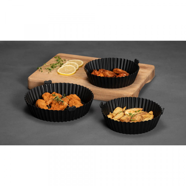 MAKU Silikonform för Air Fryer 18,5x14,5 cm MAKU Silikonform för Air Fryer 18,5x14,5 cm