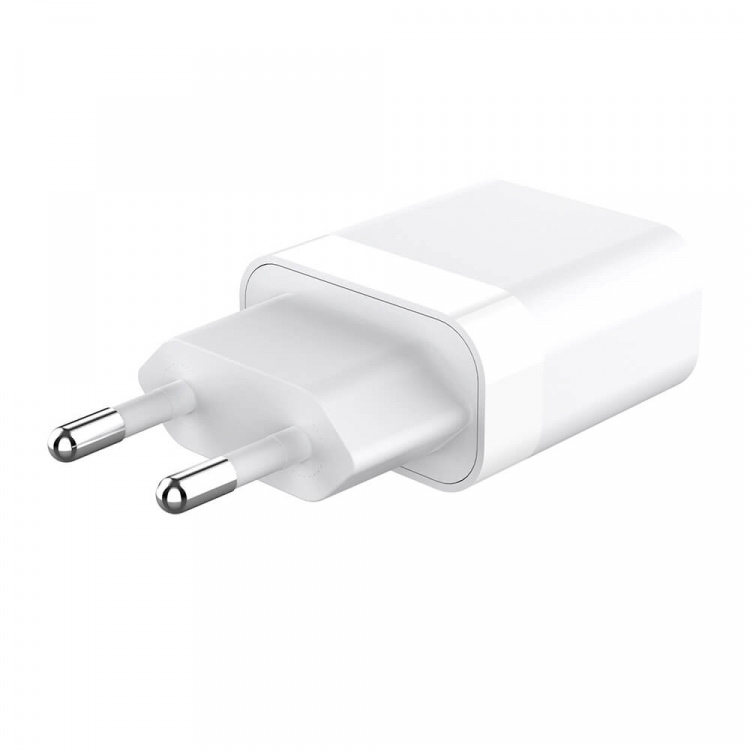 GEAR Laddare 220V 1xUSB-A 2,4A Vit GEAR Laddare 220V 1xUSB-A 2,4A Vit