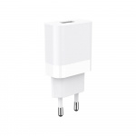 GEAR Laddare 220V 1xUSB-A 2,4A Vit GEAR Laddare 220V 1xUSB-A 2,4A Vit