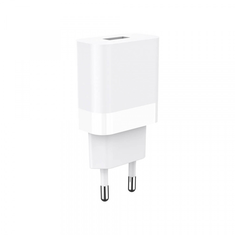 GEAR Laddare 220V 1xUSB-A 2,4A Vit GEAR Laddare 220V 1xUSB-A 2,4A Vit