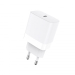 GEAR Laddare 220V 1xUSB-C PD/PPS 30W Vit GEAR Laddare 220V 1xUSB-C PD/PPS 30W Vit