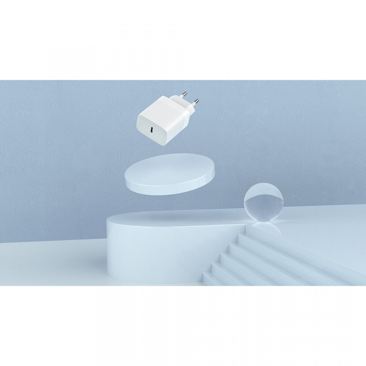 GEAR Laddare 220V 1xUSB-C PD/PPS 30W Vit GEAR Laddare 220V 1xUSB-C PD/PPS 30W Vit