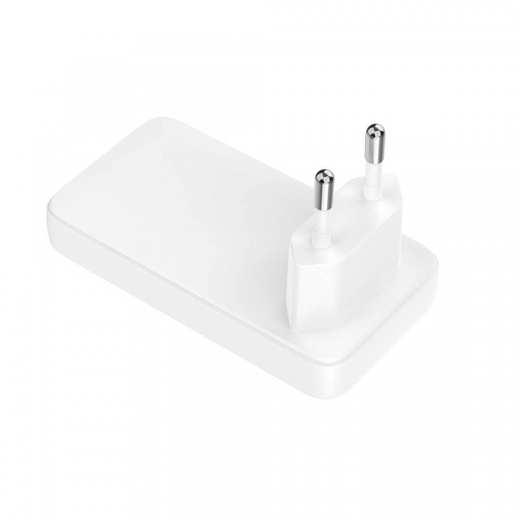 GEAR Laddare 220V 1xUSB-C+1xUSB-A PD/PPS 36W+QC 18W GaN Vit GEAR Laddare 220V 1xUSB-C+1xUSB-A PD/PPS 36W+QC 18W GaN Vit