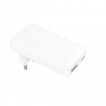 GEAR Laddare 220V 1xUSB-C+1xUSB-A PD/PPS 36W+QC 18W GaN Vit GEAR Laddare 220V 1xUSB-C+1xUSB-A PD/PPS 36W+QC 18W GaN Vit