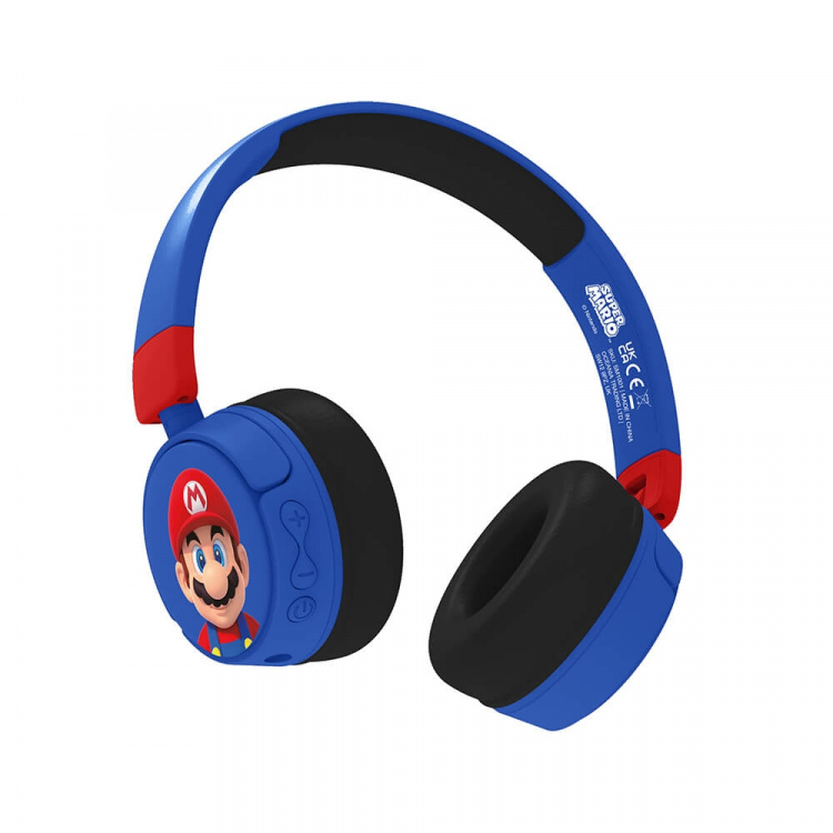 Super Mario Hörlur On-Ear Trådlös 85dB/95dB Super Mario Hörlur On-Ear Trådlös 85dB/95dB