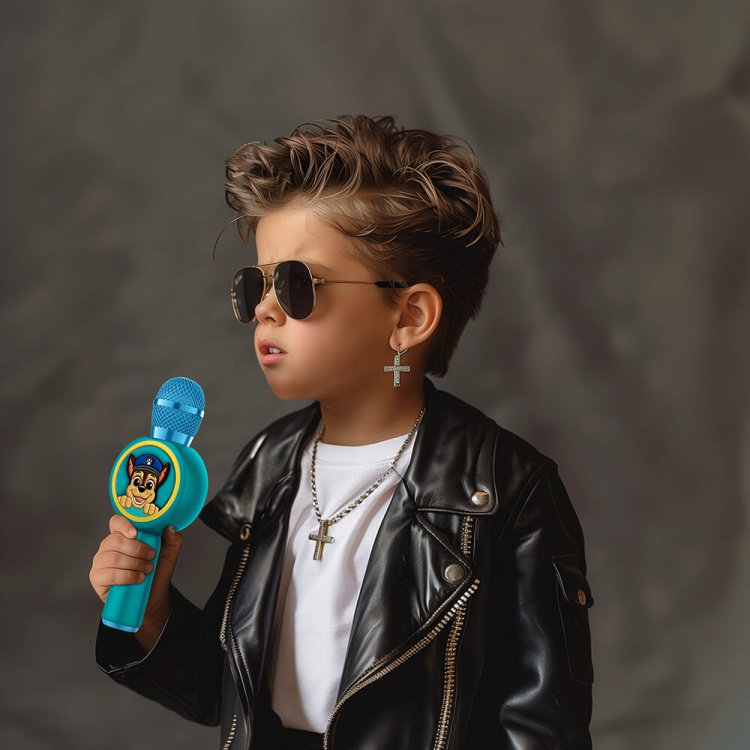 Paw Patrol Karaoke Mikrofon PopSing med LED