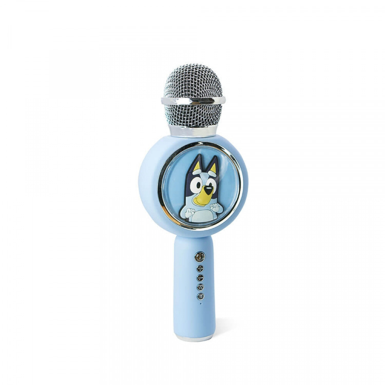 BLUEY Karaoke Mikrofon PopSing med LED