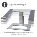 Desire2 Vertikalt Justerbart Ställ Bärbar Dator