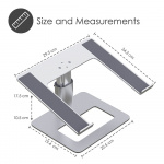 Desire2 Vertikalt Justerbart Ställ Bärbar Dator