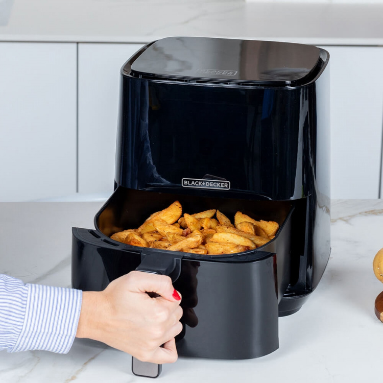 BLACK+DECKER Air Fryer Svart 5L 1450W
