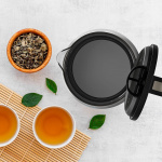 BLACK+DECKER Vattenkokare Glas Svart 1,7L