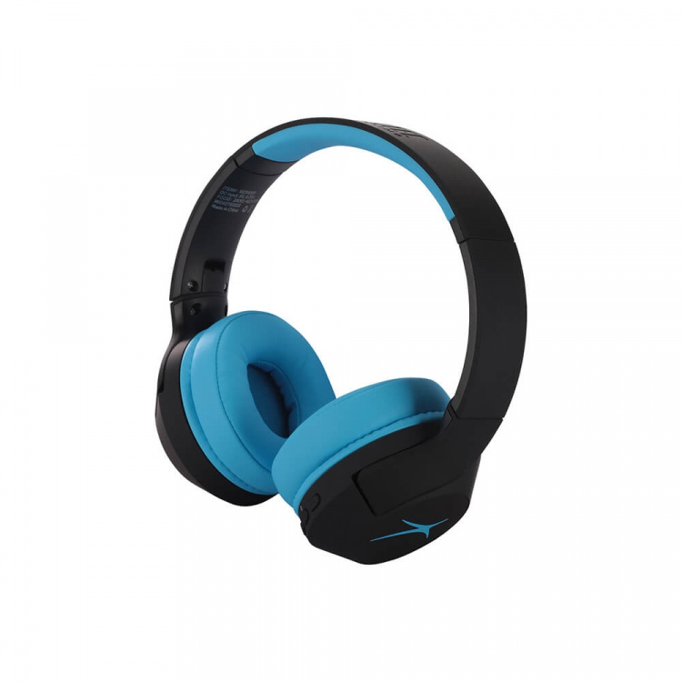 Altec Lansing Kinderkoptelefoon ANC Draadloos 2in1 on-ear Blauw Altec Lansing Kinderkoptelefoon ANC Draadloos 2in1 on-ear Blauw