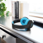 Altec Lansing Kinderkoptelefoon ANC Draadloos 2in1 on-ear Blauw Altec Lansing Kinderkoptelefoon ANC Draadloos 2in1 on-ear Blauw