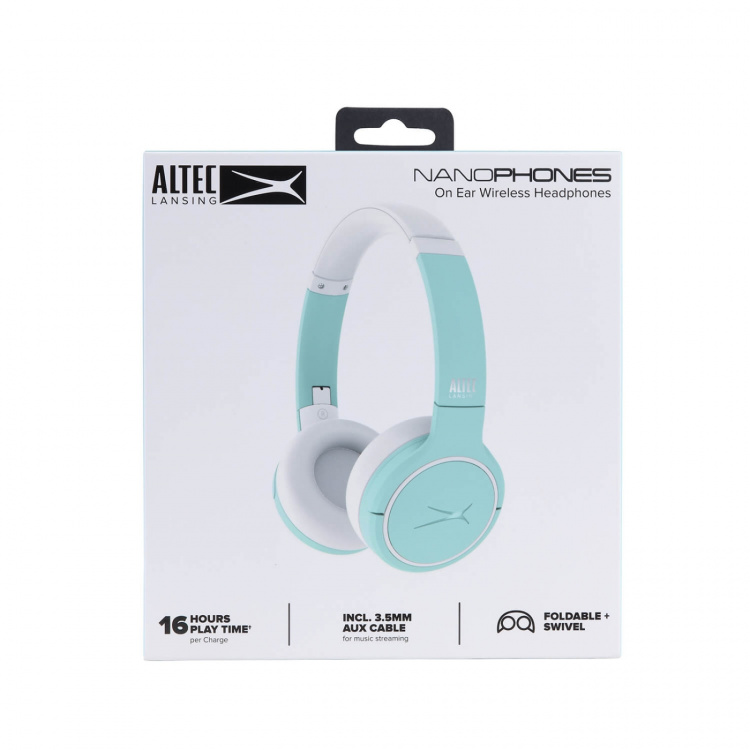 Altec Lansing Hörlur Trådlös 2-i-1 On-Ear NanoPhone Grön Altec Lansing Hörlur Trådlös 2-i-1 On-Ear NanoPhone Grön
