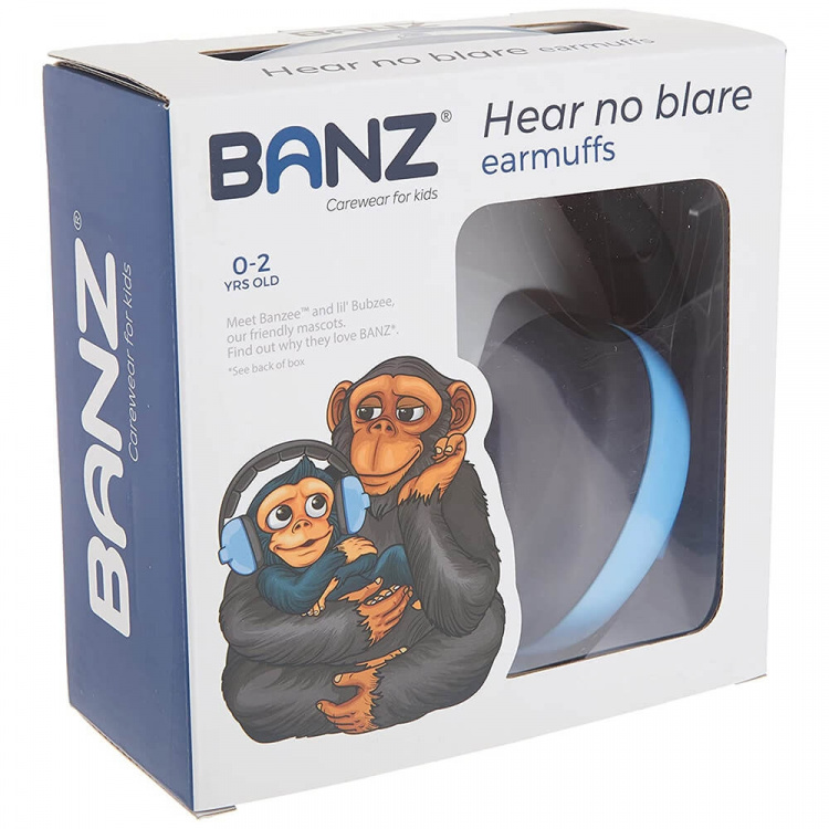 BANZ Hörselskydd Baby Sky Blue