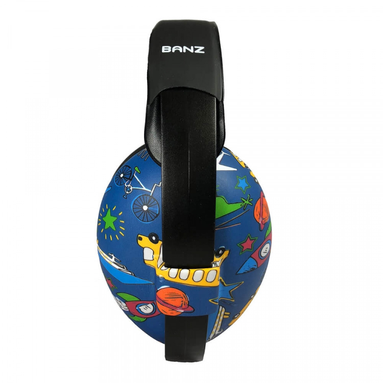 BANZ Hörselskydd Baby Transport Blue