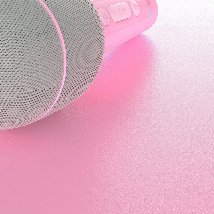 Mobility On Board Karaoke Mikrofon Groovy Rosa