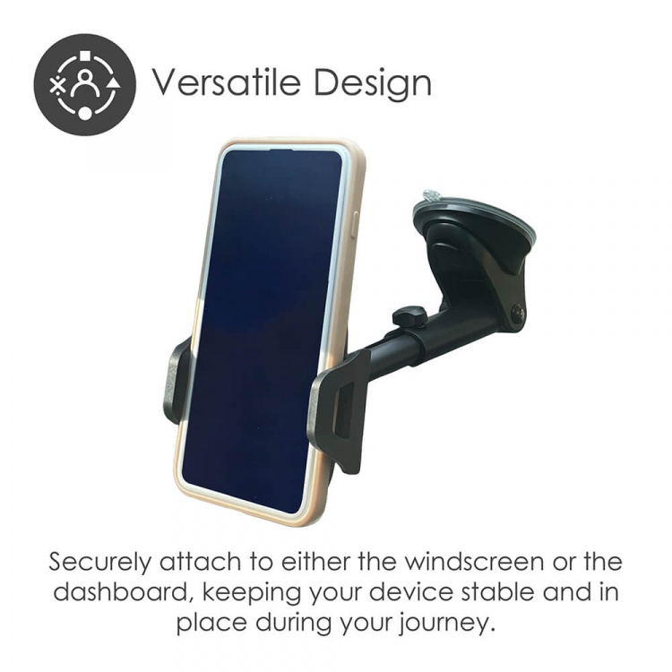 Desire2 Mobilhållare Sugkoppsfäste Utdragbar Arm