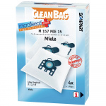 CLEANBAG Microfleece+ Dammsugarpåse Miele F/J/M 4+1