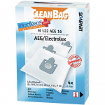 CLEANBAG Microfleece+ Dammsugarpåse AEG Gr.28 4+1