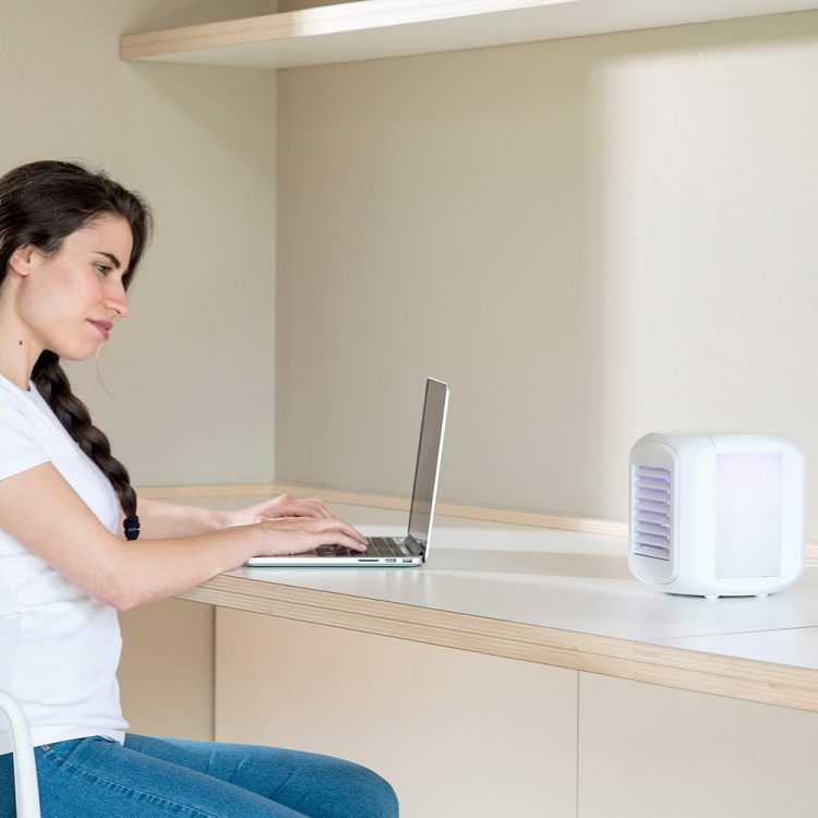 Taurus Luftkylare Mini 5W Vit Taurus Luftkylare Mini 5W Vit