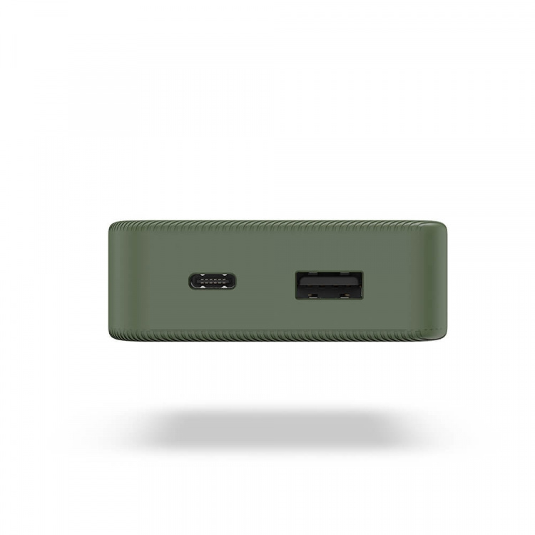 Hama Powerbank Colour 10 10000mAh USB-C+USB-A Grön Hama Powerbank Colour 10 10000mAh USB-C+USB-A Grön