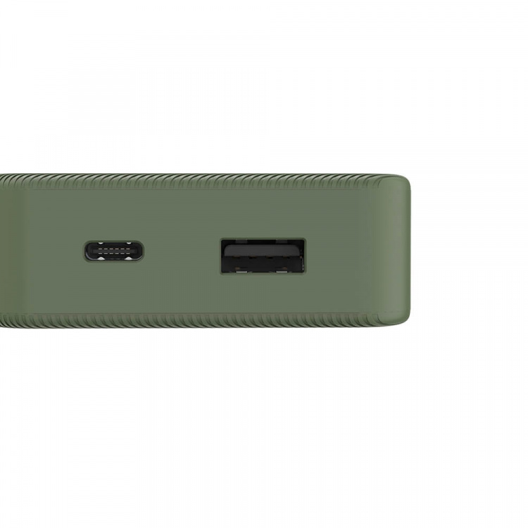 Hama Powerbank Colour 10 10000mAh USB-C+USB-A Grön Hama Powerbank Colour 10 10000mAh USB-C+USB-A Grön