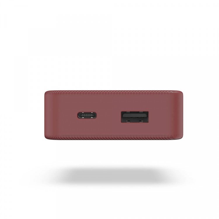 Hama Powerbank Colour 10 10000mAh USB-C+USB-A Röd