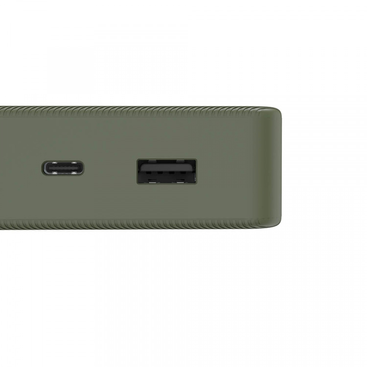 Hama Powerbank Colour 20 20000mAh USB-C+USB-A Grön