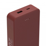 Hama Powerbank Colour 20 20000mAh USB-C+USB-A Röd