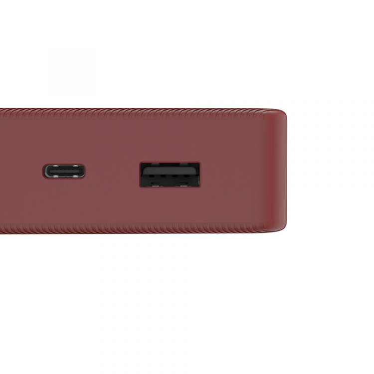 Hama Powerbank Colour 20 20000mAh USB-C+USB-A Röd