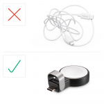 Hama Laddare Trådlös för Apple Watch USB-C Svart