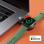 Hama Laddare Trådlös för Apple Watch USB-C Svart