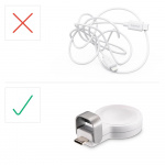 Hama Laddare Trådlös för Apple Watch USB-C Vit Hama Laddare Trådlös för Apple Watch USB-C Vit