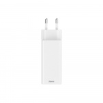 Hama Laddare 2x USB-C 1x USB-A GaN 100W Vit