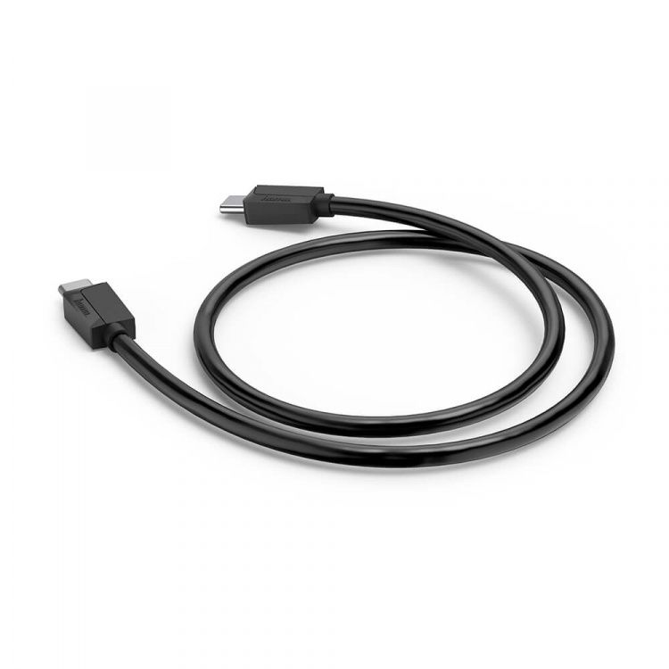Hama Kabel USB-C USB 3.2 Gen2 10 Gbit/s 100W 2.0m Svart Hama Kabel USB-C USB 3.2 Gen2 10 Gbit/s 100W 2.0m Svart