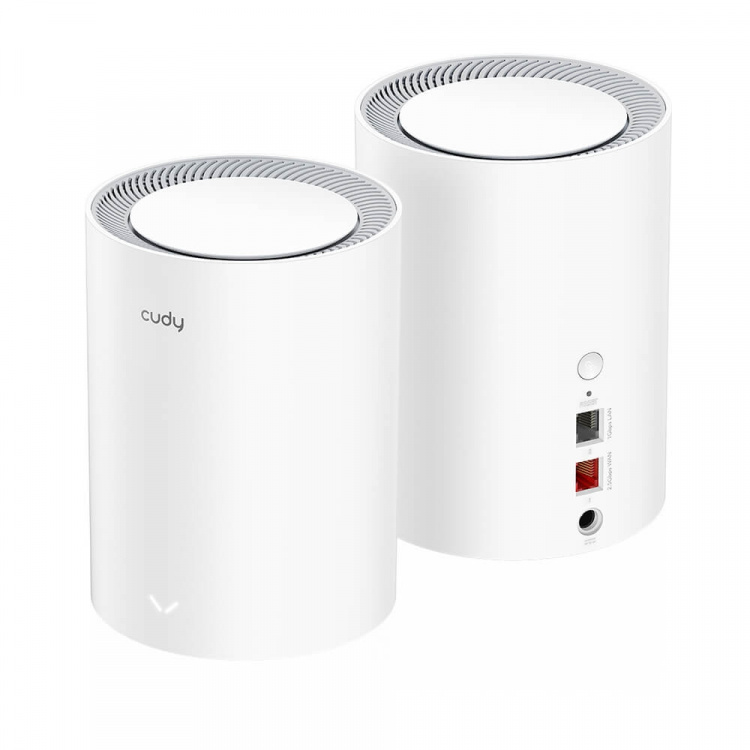 CUDY Mesh Solution M3000 2-pack AX3000 Gigabit Wi-Fi 6 2.5G Vit