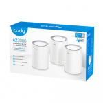 CUDY Mesh Solution M3000 3-pack AX3000 Gigabit Wi-Fi 6 2.5G Vit