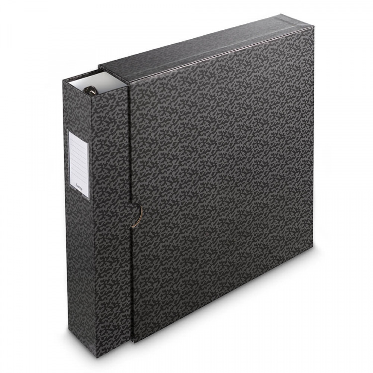 Hama Pärm 4-D Ringmekanism Svart/Grå Hama Pärm 4-D Ringmekanism Svart/Grå