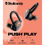 Skullcandy Hörlur Push Play TWS In-Ear Svart/Orange